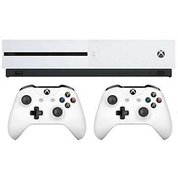کنسول بازی مایکروسافت مدل Xbox One S ظرفیت 1 ترابایت همراه با پکیج بازی 22 عددی و 2 عدد دسته